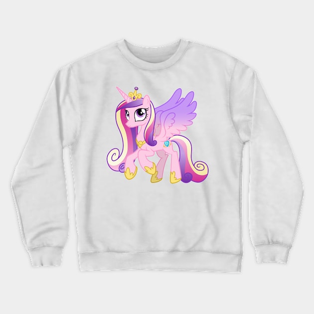 Princess Cadance FiM Crewneck Sweatshirt by CloudyGlow